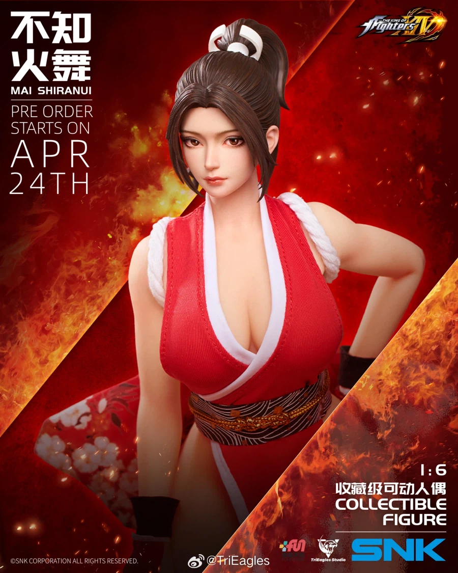 [트라이이글스] 1/6 KOF XIV - 시라누이 마이 액션 피규어 예고_1.webp