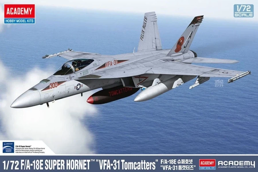 [아카데미 과학] 1/72 F/A-18E