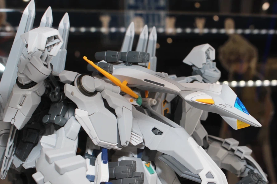 HGUC 1/144 아류제우스 + 양산형 뉴 건담 다각도 전시 사진_13.webp