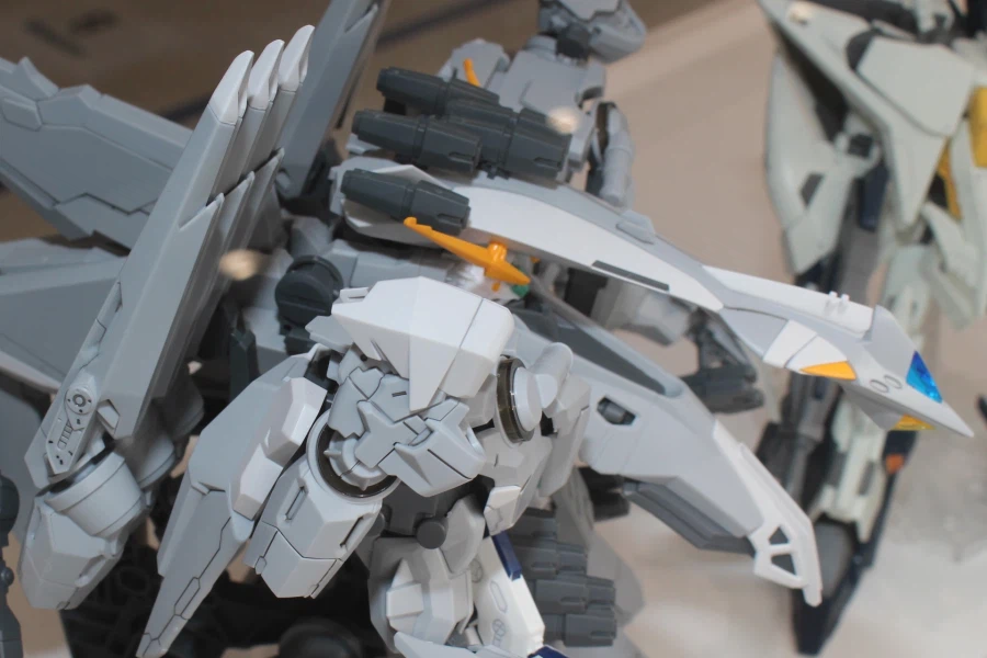 HGUC 1/144 아류제우스 + 양산형 뉴 건담 다각도 전시 사진_16.webp