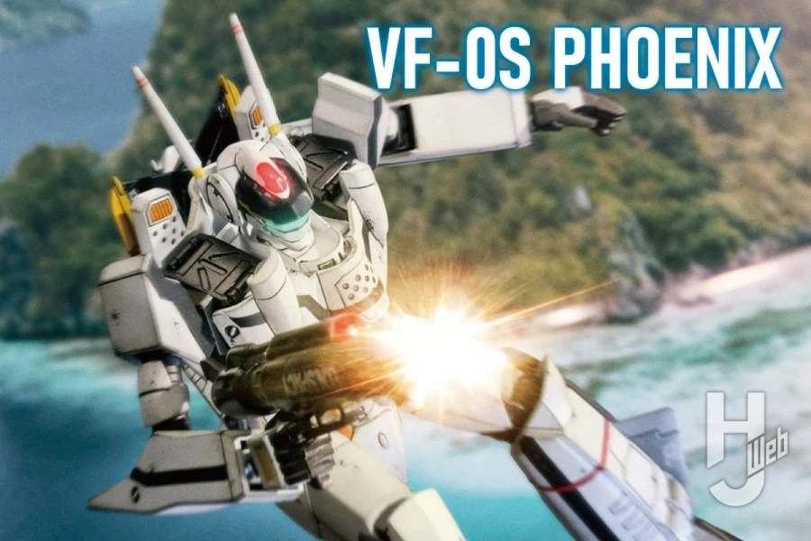 [웨이브] 1/100 마크로스 - VF-0 피닉스 배틀로이드 HJ 게재 작례_1.webp