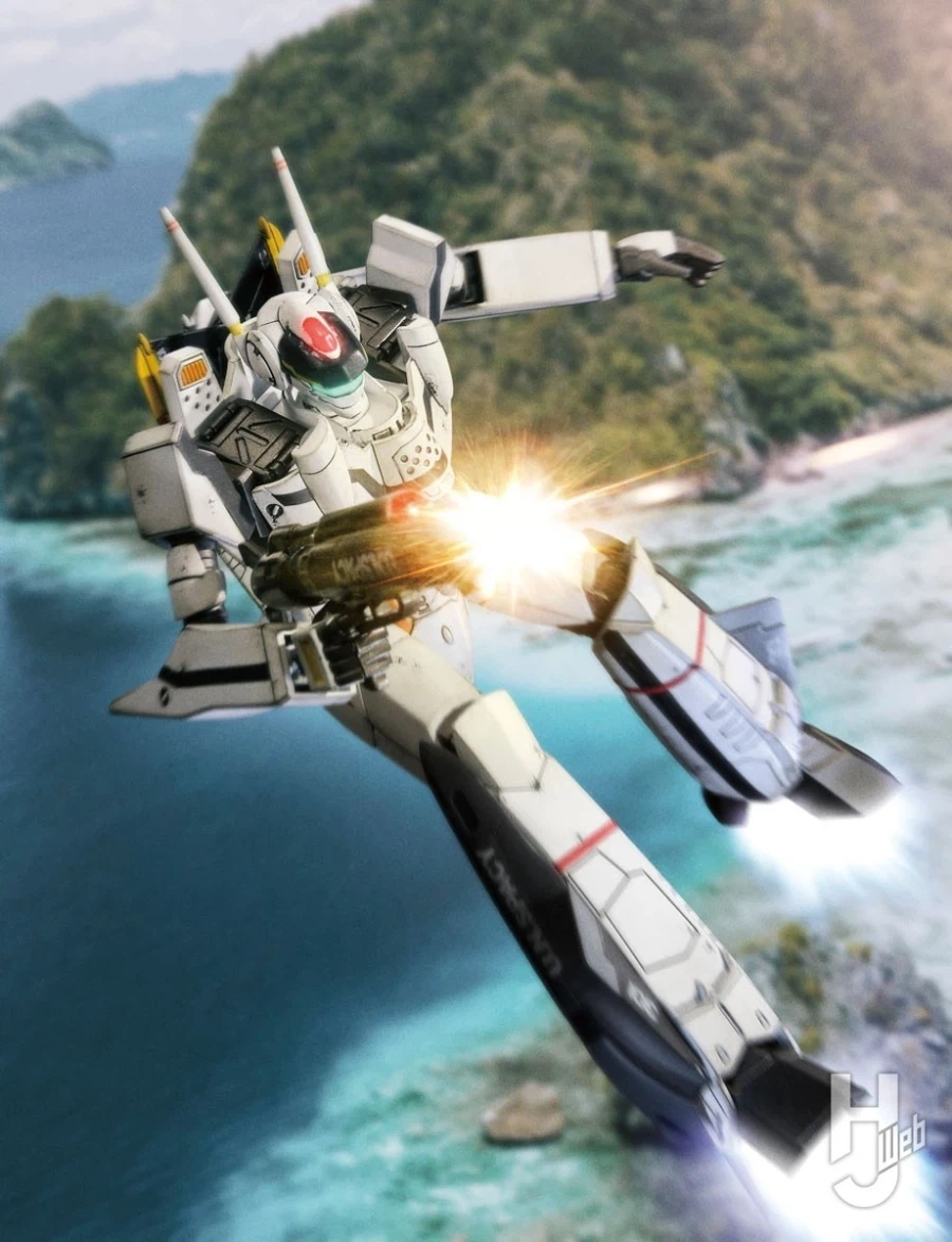 [웨이브] 1/100 마크로스 - VF-0 피닉스 배틀로이드 HJ 게재 작례_2.webp