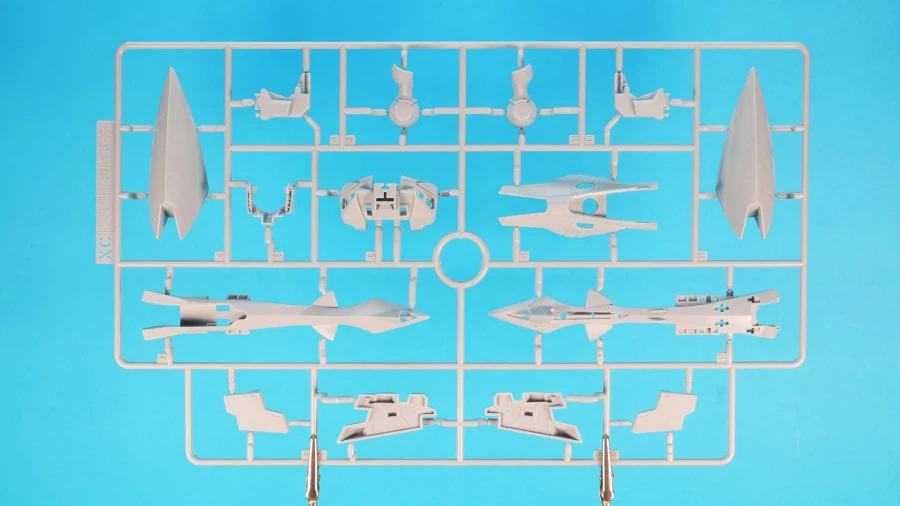 HGUC 1/144 아류제우스 런너 + 양산형 뉴 건담 소체 조립 과정 사진_15.webp
