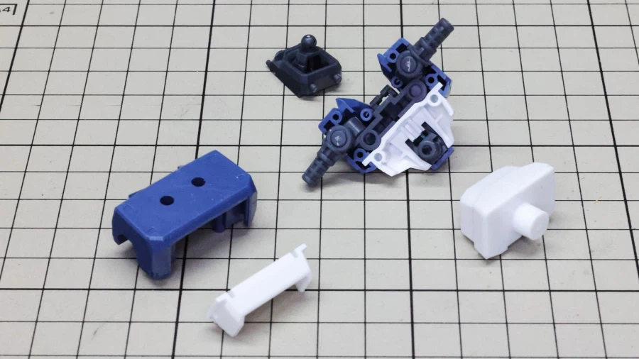 HGUC 1/144 아류제우스 런너 + 양산형 뉴 건담 소체 조립 과정 사진_35.webp