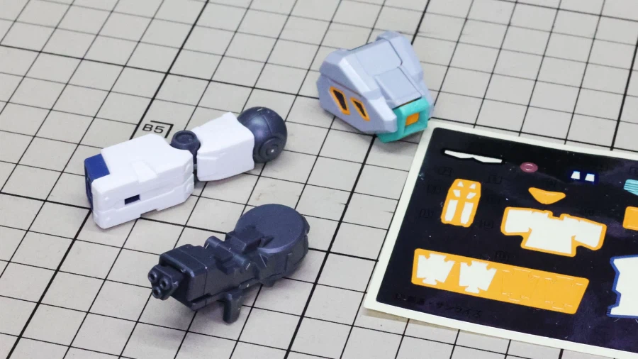 HGUC 1/144 아류제우스 런너 + 양산형 뉴 건담 소체 조립 과정 사진_47.webp