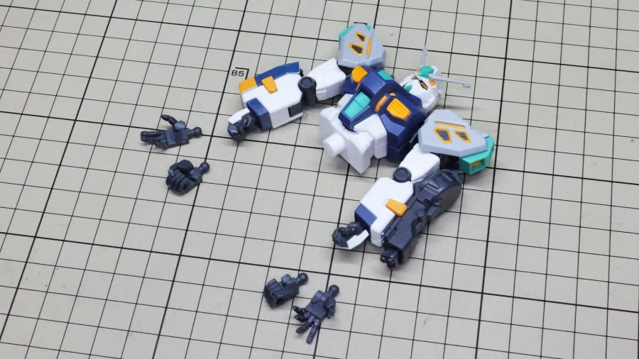 HGUC 1/144 아류제우스 런너 + 양산형 뉴 건담 소체 조립 과정 사진_49.webp