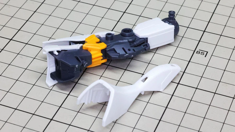 HGUC 1/144 아류제우스 런너 + 양산형 뉴 건담 소체 조립 과정 사진_53.webp