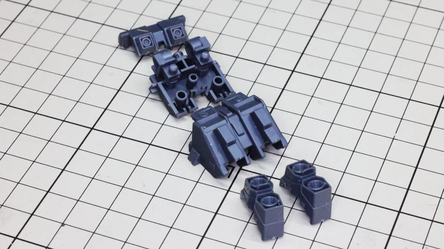 HGUC 1/144 아류제우스 런너 + 양산형 뉴 건담 소체 조립 과정 사진_66.webp