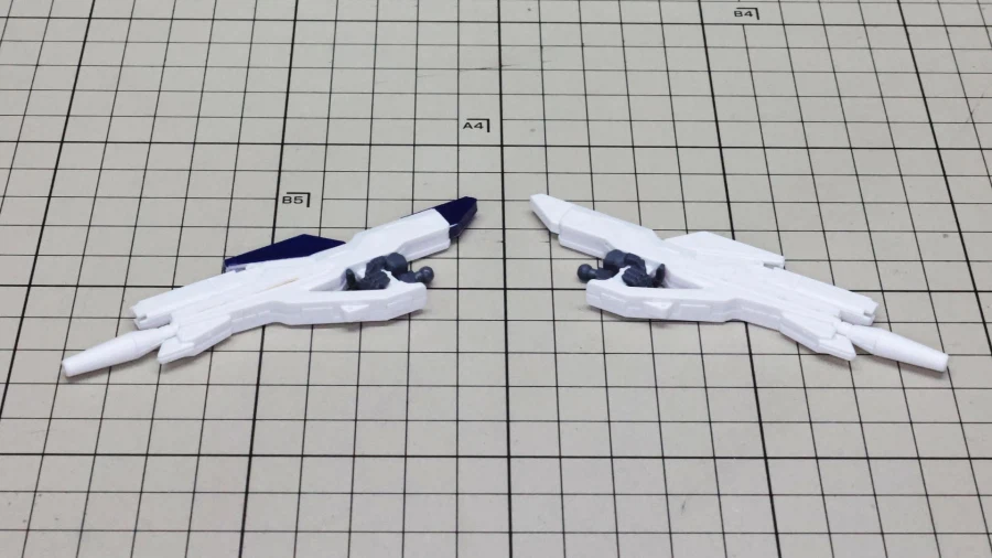 HGUC 1/144 아류제우스 런너 + 양산형 뉴 건담 소체 조립 과정 사진_73.webp