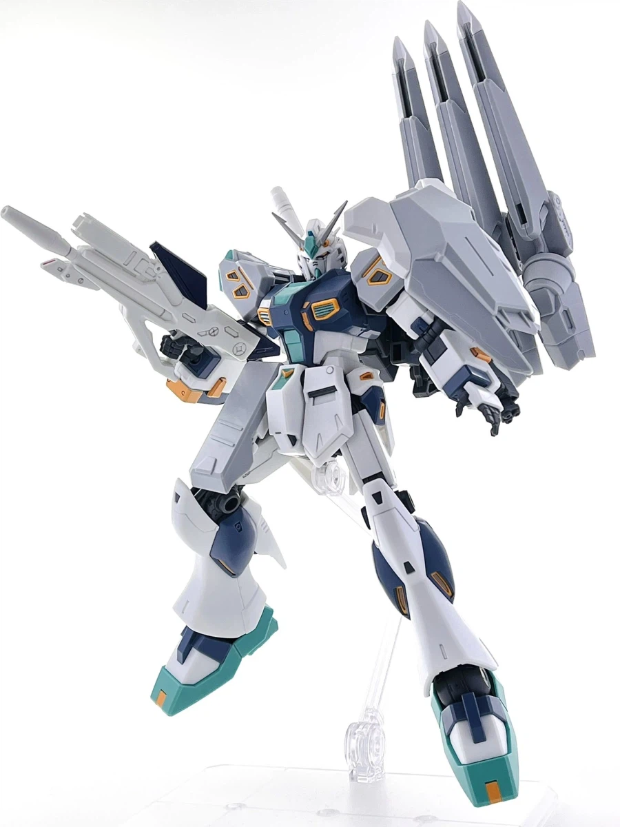 HGUC 1/144 양산형 뉴 건담 소체 가조립 & 조합 사진 + 씰 부착 영상_1.webp