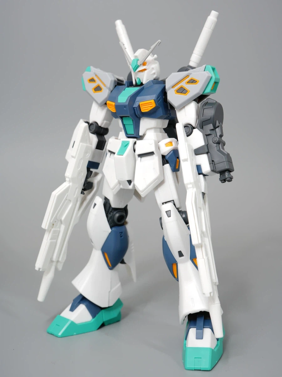 HGUC 1/144 양산형 뉴 건담 소체 가조립 & 조합 사진 + 씰 부착 영상_5.webp