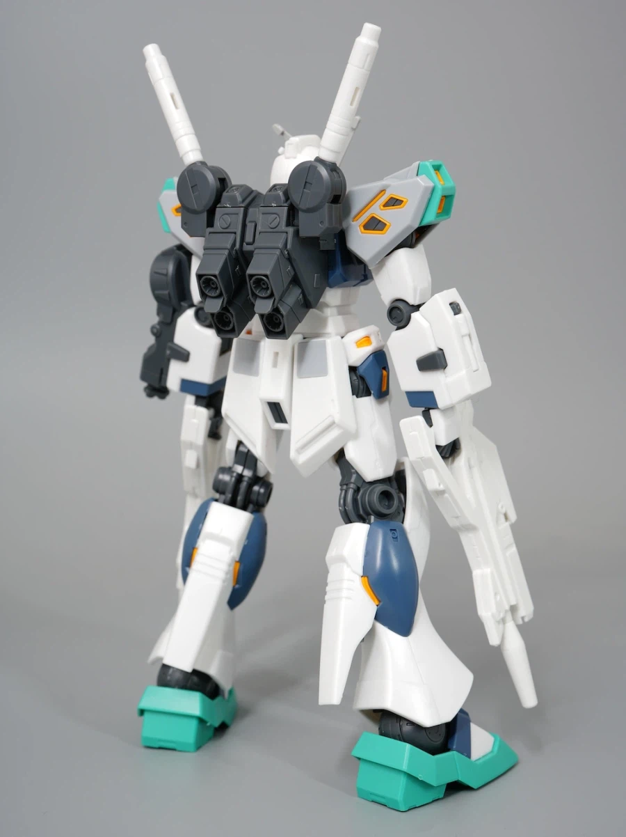 HGUC 1/144 양산형 뉴 건담 소체 가조립 & 조합 사진 + 씰 부착 영상_6.webp