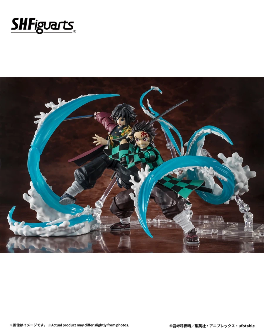 [반다이] S.H.Figuarts 귀멸의 칼날 탄지로 & 기유 물의 호흡 이펙트_6.webp