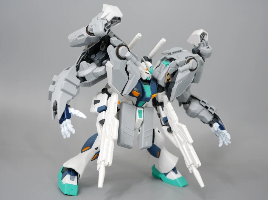HGUC 1/144 아류제우스 가조립 / 조합 사진 + 증가 장갑 설치 영상_13.webp