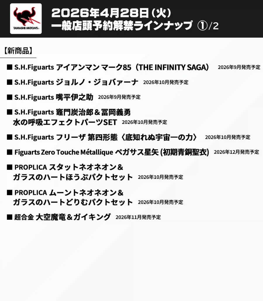 [반다이] 2026년 4월 28일 일반 예약하는 피규어 신작, 재판들_7.webp