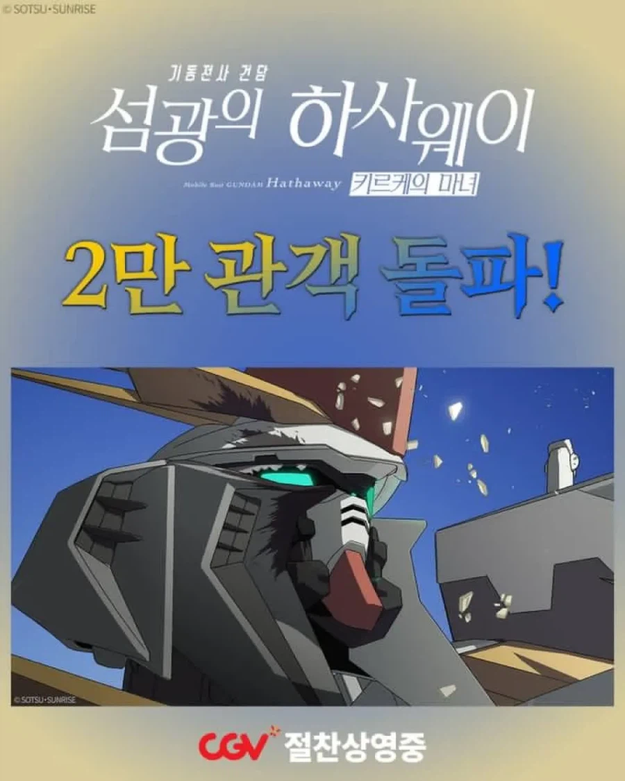 기동전사 건담:섬광의 하사웨이 키르케의 마녀 -2만 관객 돌파-_1.webp