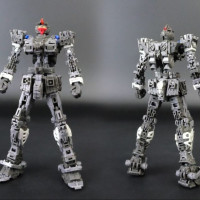 <b>RG 퍼스트 건담 2.0 + 1/144 계열 비교 & 포징 사진</b>