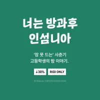 너는 방과후 인섬니아 14권(완결) 전자책 정발