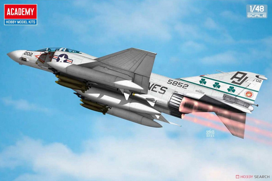 F-4J ファントムII `VMFA-333 シャムロックス` (プラモデル) その他の画像1