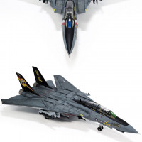 [아카데미 과학] 1/72 미해군 F-14D VF-2 바운티헌터즈