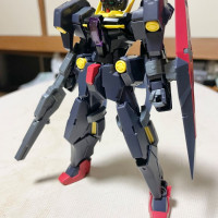 HG 1/144 건담 플루토네 블랙 가조립 사진