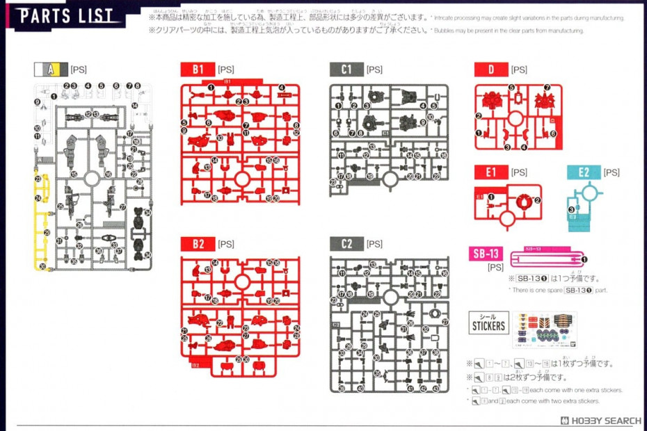 軽キャノン (HG) (ガンプラ) 設計図6 モーダル