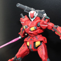 HG GQ 1/144 경캐논 도쿄점 다각도 전시 사진