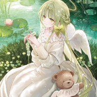 옆집 천사님 11.5권 특장판 소책자 표지 일러스트