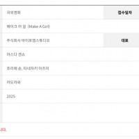 야스다 겐쇼 감독 ‘메이크 어 걸’ 국내 등급 심의 접수