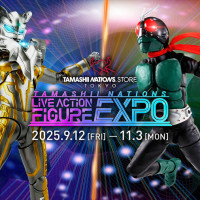 [반다이] 타마시네이션즈 LIVE ACTION FIGURE EXPO 개최