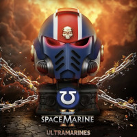 [조이토이] SpaceMarine2 1:1 루테넌트 타이투스 MkX 헬멧
