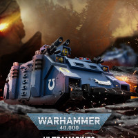 [조이토이] warhammer40k 울트라마린 레이저백 [트윈라스캐논 사양]