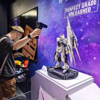 PG 언리쉬드 뉴 건담 전시품 해외 3D 스캔 관련 언급