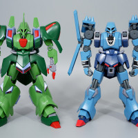 [반다이] HGUC 1/144 갈루스 J와 슈츠룸 갈루스 비교 이미지
