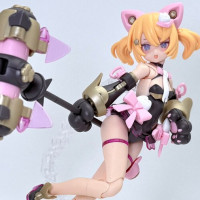 [코토부키야] 메가미 디바이스 PUNI☆MOFU 쿠로마오 조립 샘플2