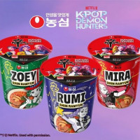 “1분40초 만에 품절” ‘케데헌’ 인기에 협업 신라면 완판