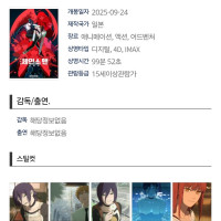 극장판 체인소맨 아이맥스, 4D 포맷 등록