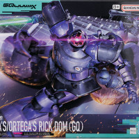 HG GQ 1/144 릭 돔 가이아 / 오르테가 기 해외 리뷰 (스크롤 주의)