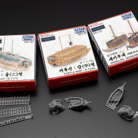 [토리 팩토리] 1/350 거북선 3종 구성품 사진