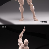 [인아트] MORFIG 블랭크 바디 남성 소체