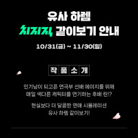 치지직 x 유사 하렘 같이보기 안내