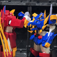 [코토부키야] 용자성전 반간 웨폰 세트 해외 리뷰