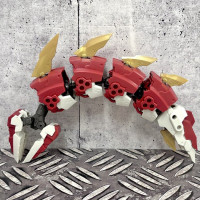 [코토부키야] M.S.G 헤비 웨폰유닛 63 데모닉 암 레드. 조립 샘플 공개