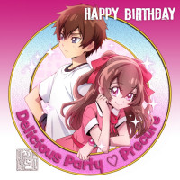 [딜리셔스 파티♡프리큐어] 코믹스판 작가의 시나다 타쿠미 생일 축하 일러스트