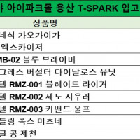 코토 한국 아이파크몰 용산. 타카라 토미 T-SPARK 상품 입고 안내