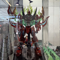 [플레임토이즈] 철기교 천원돌파 그렌라간, 라젠간 측후면 전시