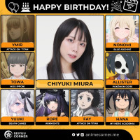 [성우]『미우라 치유키』생일