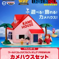 [반프레스토] 드래곤볼 월드 컬렉터블 피규어 프리미엄 - 거북 하우스 세트