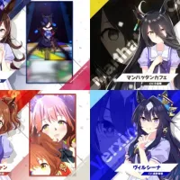 [우마무스메]『라이스 샤워·맨하탄 카페·애스턴 마짱·베르시나』생일