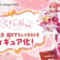 [디자인코코] 홀로라이브 사쿠라 미코 피규어 상품화